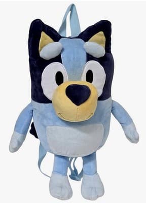 *NEW* Kids' Bluey Plush 16" Backpack - Blue