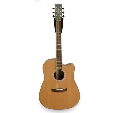 TESLYAR Ash Wood Guitar Wall Mount – Black (Universal) - Thumbnail 7