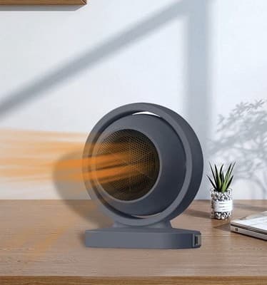 Electric Heater Fast Heating Stove Heater Portable Hot Air Blower Bathroom Room - Thumbnail 2