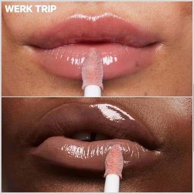Milk Makeup Odyssey Hydrating Lip Oil Gloss in Werk Trip - Dusty Rose - Thumbnail 5