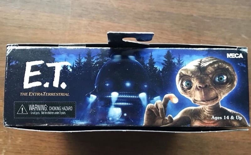 NECA E.T. 40th Anniversary Elliott And E.T. On Bicycle 7 Inch Scale Action Figur - Thumbnail 4