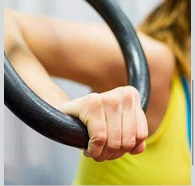 CLISPEED D Ring D Ring D Ring 2pcs Workout Ring Muscular Cross-Training Strength - Thumbnail 4