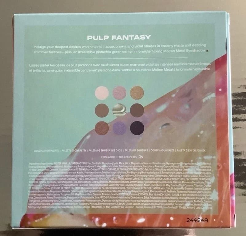 Morphe 9-Pan Pulp Fantasy Artistry Eyeshadow Palette - Thumbnail 3