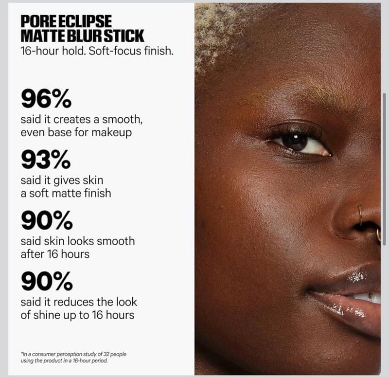 Milk Makeup Pore Eclipse Non-Comedogenic Matte Blur Stick - Thumbnail 3