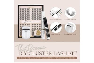 LASHVIEW DIY Lash Extension Kit (144 Cluster Set) - Thumbnail 6