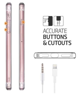 For Apple IPhone 6 / 6S / 6 Plus / 6S Plus Clear Rubber TPU Cover Phone Case - Thumbnail 3