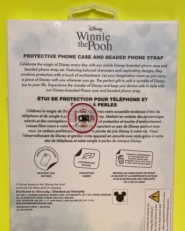 Disney Winnie the Pooh iPhone 16 Pro Max Case and Beaded Phone Strap Set - Thumbnail 7