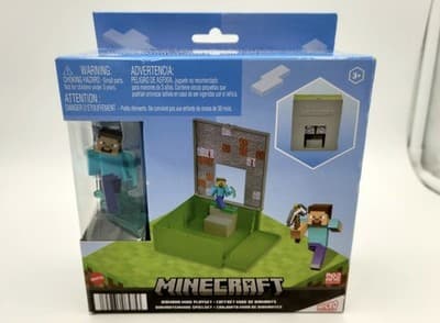 Mattel Minecraft Diamond Mine Playset with 2 inch Figure - Brand New