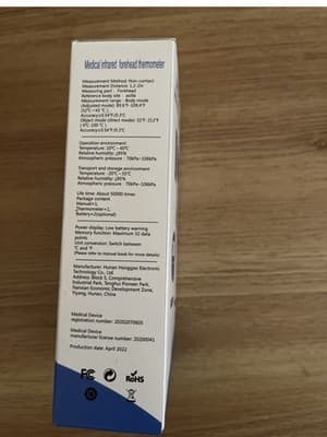 No Contact Forehead Thermometer for Adults NEW - Thumbnail 4