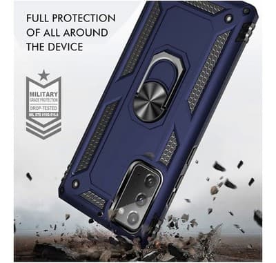 📱 Samsung Galaxy Note 20 Military-Grade Case – Blue - Thumbnail 5