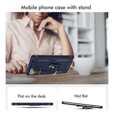 📱 Samsung Galaxy Note 20 Military-Grade Case – Blue - Thumbnail 2