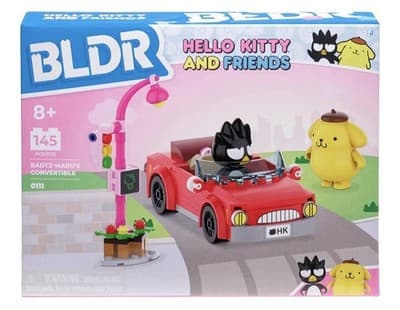 🚗 BLDR Hello Kitty & Friends – Badtz-Maru’s Convertible Building Set (#01 - Thumbnail 5