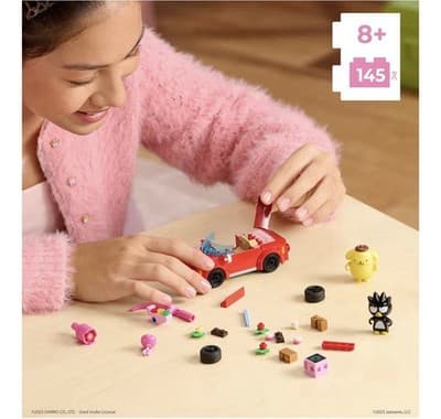 🚗 BLDR Hello Kitty & Friends – Badtz-Maru’s Convertible Building Set (#01 - Thumbnail 2