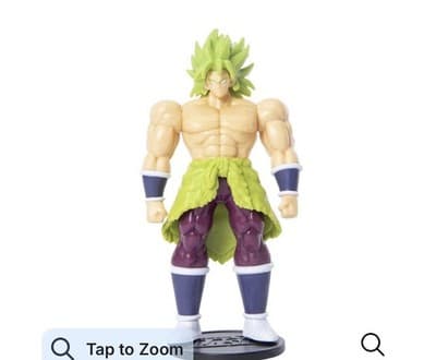 Dragon Ball Z Super Saiyan Goku Broly Vegeta 17-18cm Action Figure Model