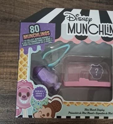 Disney Munchlings Mini Munch Pink Display BENTO BOX With Scented Figures 7pcs - Thumbnail 4