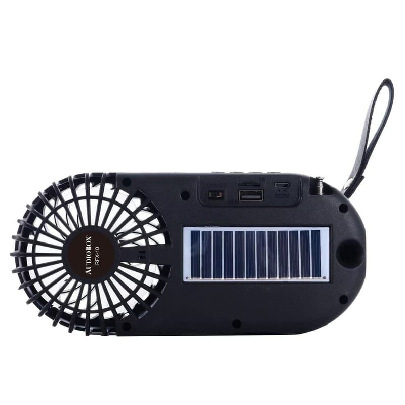 Audiobox RFX-10 Portable Bluetooth Speaker with Built-in Fan and Solar Panel - Thumbnail 2