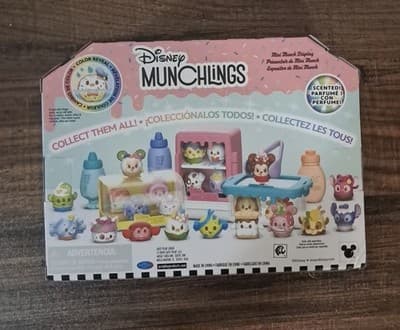 Disney Munchlings Mini Munch Pink Display BENTO BOX With Scented Figures 7pcs - Thumbnail 7