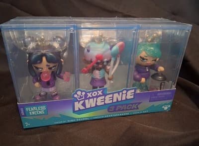 Xox KWEENIE Fearless Kweenie 3 Pack Brand New Unopened