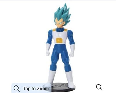 Dragonball Super Dragonball Flash 4" Figure - Super Saiyan Blue Vegeta - BanDai