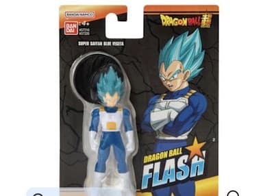 Dragonball Super Dragonball Flash 4" Figure - Super Saiyan Blue Vegeta - BanDai - Thumbnail 4