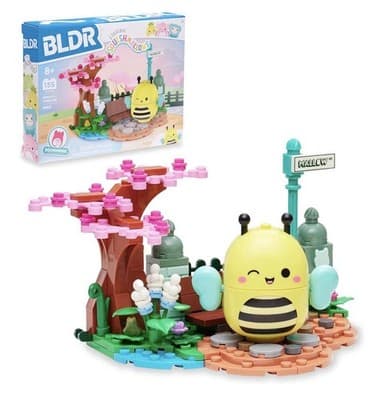 Squishmallows Sunny’s Park Life Building Set - Sunny The Bee - 155 PC 0043
