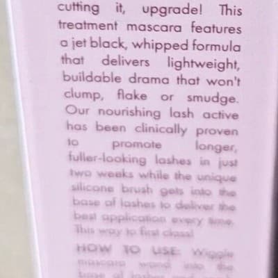 Wander Beauty Upgraded Lashes Treatment Mascara, Jet Black, 9g / 0.31 oz - Thumbnail 2