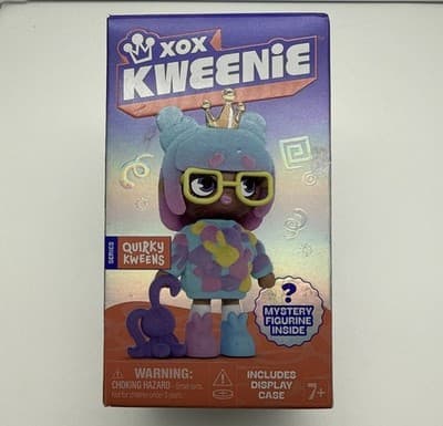 XOX KWEENIE Quirky Queens Doll & Case 2024 New SEALED.