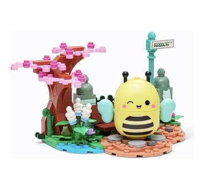 Squishmallows Sunny’s Park Life Building Set - Sunny The Bee - 155 PC 0043 - Thumbnail 3