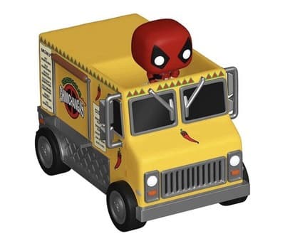 Funko Bitty Pop! Rides: Marvel - Deadpool's Chimichanga Truck NEW - Thumbnail 2