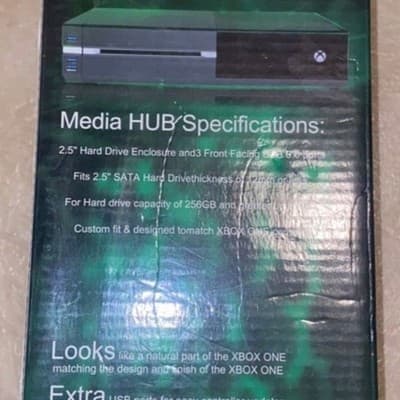 Xbox One Hard Drive Enclosure & 3-Port USB 3.0 Media Hub - Thumbnail 3