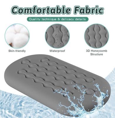 Inflatable Travel Bed - Blow Up Mattress for with Waterproof Protector Portab... - Thumbnail 6