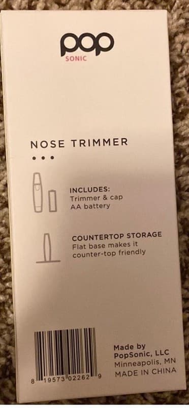 Pop Sonic Ear & Nose Hair Trimmer - Emerald Green - Thumbnail 2
