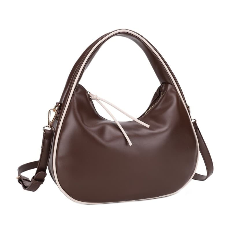 Mali + Lili Anna Sporty Recycled Vegan Leather Crossbody Shoulder Bag