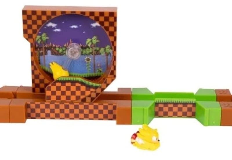 Jakks Pacific Sonic the Hedgehog Go-Go Racers Super Sonic Deluxe Playset - Thumbnail 3