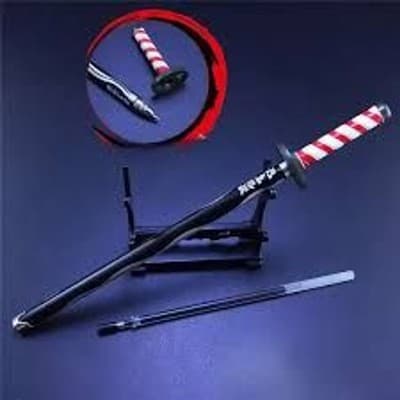 Demon Slayer Iguro Obanai Kimetsu Sword Gel Ink Pen - Thumbnail 2