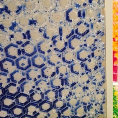 Set of 6 Brand New Interactive 12" Liquid Sensory Floor Tiles Kids Toddlers Play - Thumbnail 3