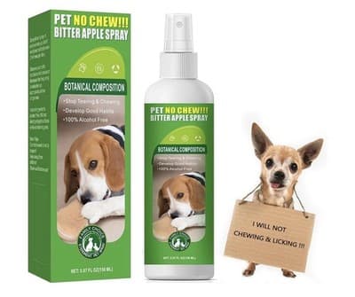 Cooraby Bitter Apple "Pet No Chew" Spray – 5.07 fl oz (150 ml)
