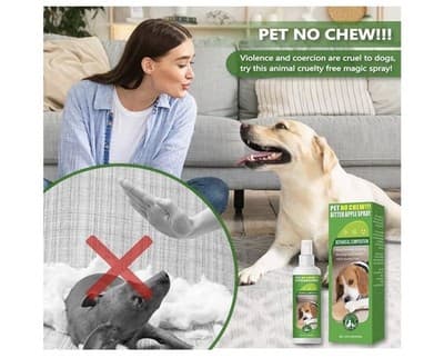 Cooraby Bitter Apple "Pet No Chew" Spray – 5.07 fl oz (150 ml) - Thumbnail 7