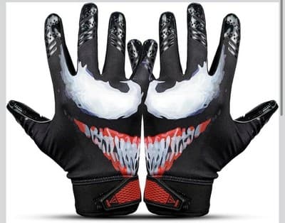 TAQCHA Villain Football Receiver Gloves (Youth - M/L) - Thumbnail 2