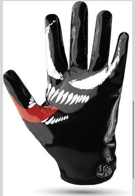TAQCHA Villain Football Receiver Gloves (Youth - M/L) - Thumbnail 4
