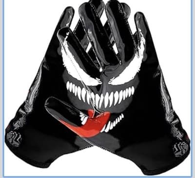 TAQCHA Villain Football Receiver Gloves (Youth - M/L)