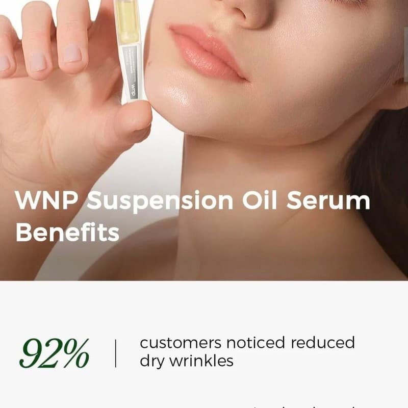 WNP Wake Nature Perfection Emergency Repair and Firming Oil-Suspension Serum - Thumbnail 5