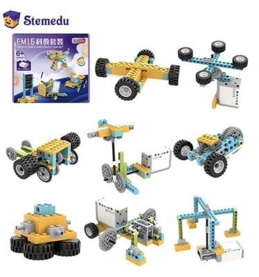 107PCS 50 in 1 STEM Robot Electric Building Blocks EM16 Science Education GIFTS - Thumbnail 2