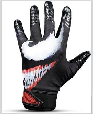 TAQCHA Villain Football Receiver Gloves (Youth - M/L) - Thumbnail 5