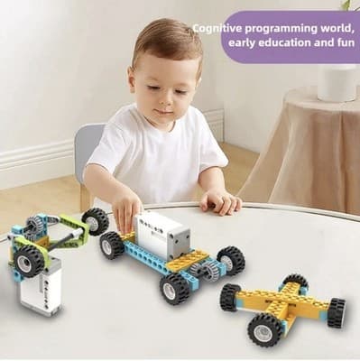 107PCS 50 in 1 STEM Robot Electric Building Blocks EM16 Science Education GIFTS - Thumbnail 5
