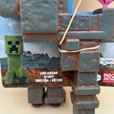 Minecraft A Movie Malgosha Staff Costume Accessory - Thumbnail 4