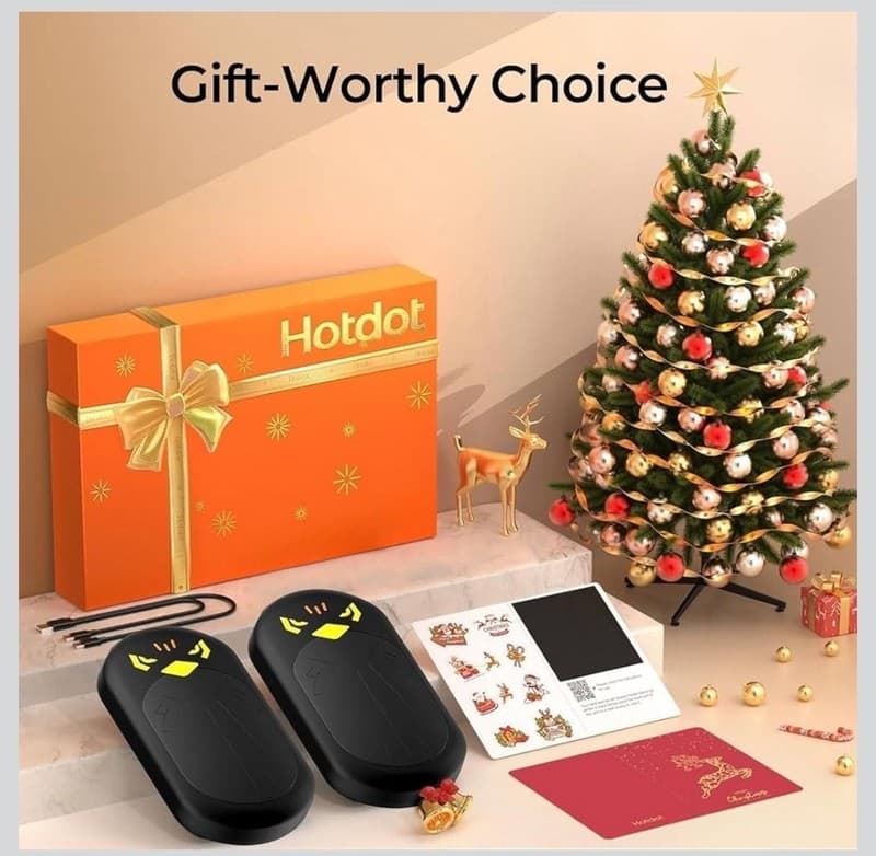 Hand Warmers Rechargeable, Electric Hand Warmer, Great for Outdoors, Camping, Gi - Thumbnail 2