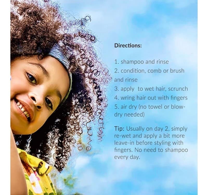 Mixed Chicks Kids Leave-In Conditioner - Frizz Blocking Styler, 33 fl oz / 1 Lit - Thumbnail 6