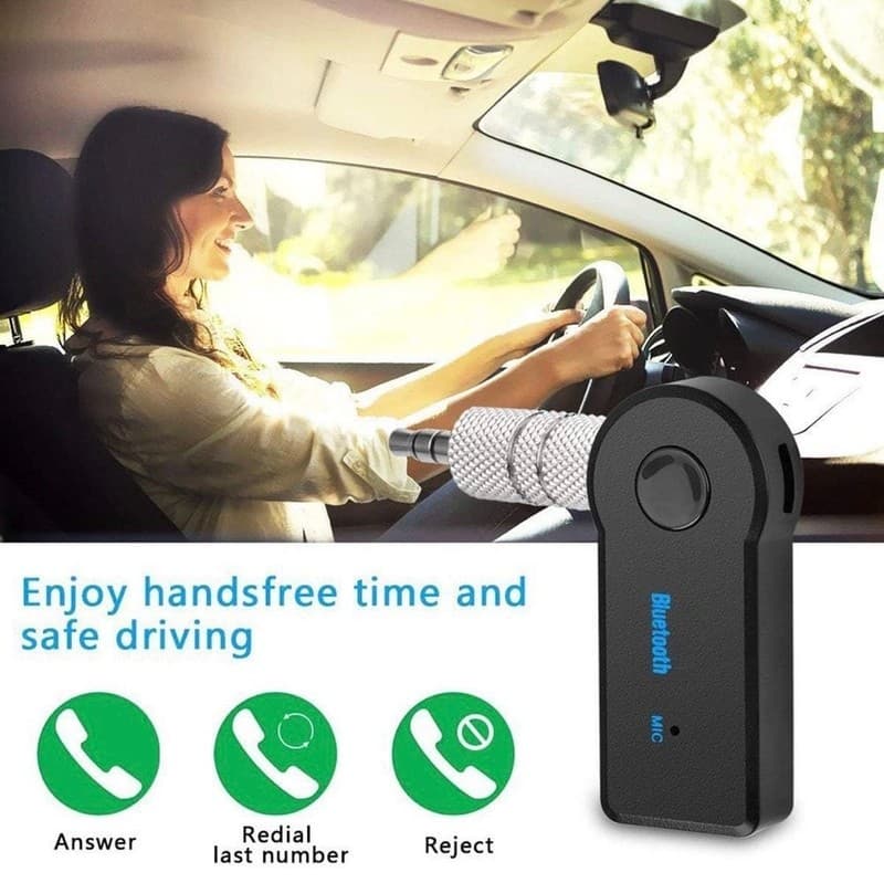 Wireless Bluetooth Receiver 3.5Mm Aux Audio Stereo Music Home Car Adapter Kit - - Thumbnail 2