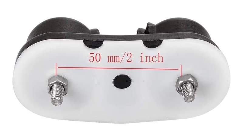 2-Pack Aluminum Ball Bearing Cam Cleats for Sailing, Sailboat, and Kayak, Fits u - Thumbnail 4